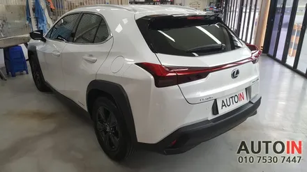 i♥오토인 21년 렉서스 UX250H 신차 패키지 레인보우 V70 썬팅 + 아이나비 블랙박스 / 엠피온 하이패스 장착 + PPF 2종 etc
