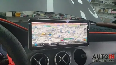 i♥오토인 2016 벤츠 CLA200d 와이드 모니터, M2C200A 셋탑박스 장착