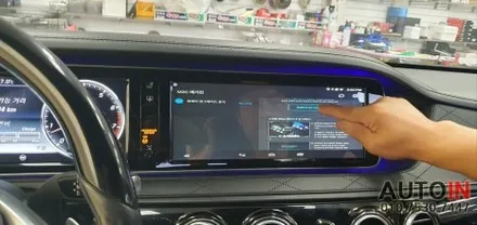 i♥오토인 2015 벤츠 S500 마이바흐 안드로이드 셋탑박스 M2C200A 장착