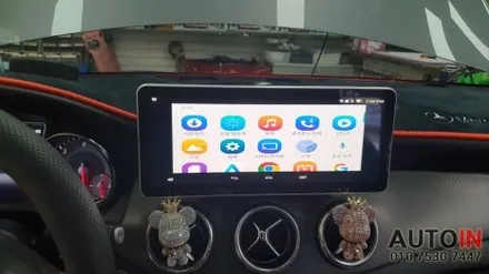 i♥오토인 2016 벤츠 CLA200d 와이드 모니터, M2C200A 셋탑박스 장착