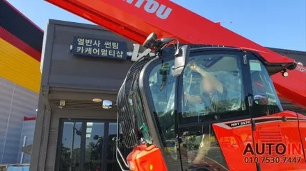 i♥오토인 크레인장비 하이랜드 썬팅 + 4채널 DVR 마스터뷰 터치 장착