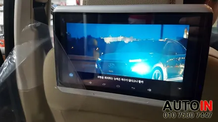 랜드로버 디스커버리 D4 리어모니터 시공 장착 안드로이드G7 리어모니터 전문장착점 i♥오토인♬