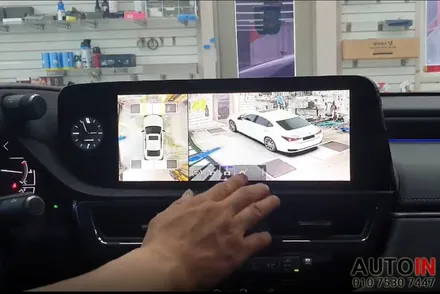 i♥오토인 2023 렉서스 ES300h 전용 어라운드뷰 T360 프리미엄 (시즌3) 장착