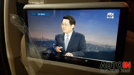 랜드로버 디스커버리 D4 리어모니터 시공 장착 안드로이드G7 리어모니터 전문장착점 i♥오토인♬