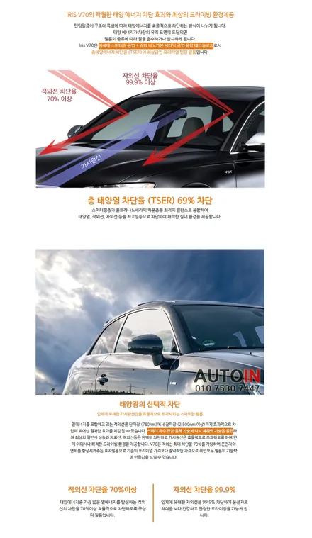 i♥오토인 렉서스 RC F 신차 패키지 [레인보우 V70 썬팅 + PPF 생활보호 4종 + 신형 번호판 가이드 시공]