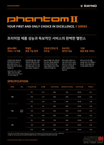 i♥오토인 토요타 라브4 하이브리드 신차 패키지 / 레이노 S7, F65 썬팅 + 블랙박스 & 하이패스 장착 + 락폴딩