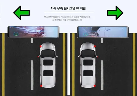 i♥오토인 2023 폭스바겐 ID4 전기차량 룸미러형 2채널 블랙박스 장착 (MV3000)