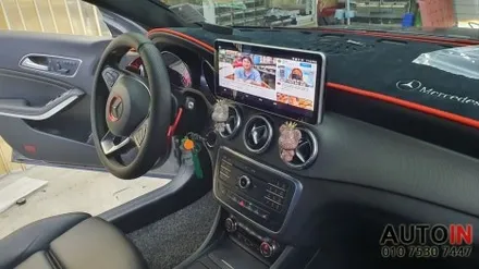 i♥오토인 2016 벤츠 CLA200d 와이드 모니터, M2C200A 셋탑박스 장착