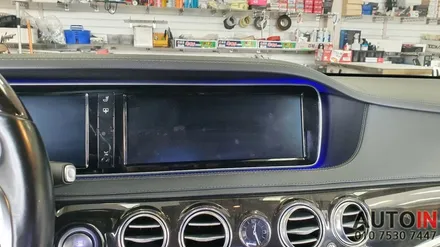 i♥오토인 2015 벤츠 S500 카블릿 M2C 200A (안드로이드 셋탑박스) 장착