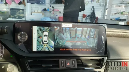 i♥오토인 2023 렉서스 7.5세대 ES300h 순정 어라운드뷰 vs T360 프리미엄 어라운드뷰 비교