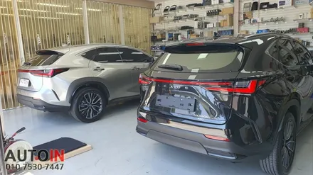 i♥오토인 렉서스 NX350h 반사필름 vs 비반사필름 썬팅 비교(브이쿨 vs 레인보우)