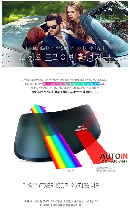 i♥오토인 테슬라 모델 3 신차 패키지 (스마트) 신차 검수 + 레인보우 i90 black 썬팅 + PPF 3종 + 유리막 코팅 etc