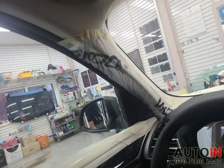 i♥오토인 BMW X3 브이쿨 K 썬팅 + 하이패스 장착 작업