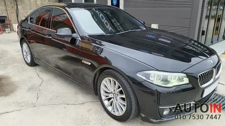i♥오토인 2014 BMW F10 520D 레인보우 V-GLAM 썬팅 (재시공) + 파인뷰 블랙박스 장착
