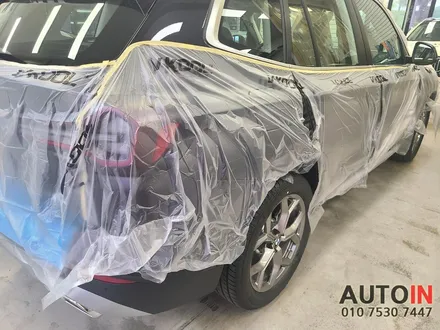 i♥오토인 BMW X3 브이쿨 K 썬팅 + 하이패스 장착 작업