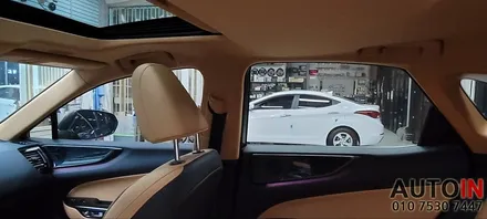 i♥오토인 렉서스 NX350h 신차 패키지 / 브이쿨 MR 썬팅 + 신차 유리막 + 신형 번호판 가이드 + 코일 매트 장착