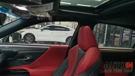 i♥오토인 렉서스 뉴ES300h F Sport 신차 패키지 / 레인보우 i90 Black 썬팅+신형 번호판 가이드+뒷좌석 열선+PPF 4종