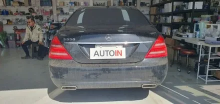 i♥오토인 2008년식 벤츠 S550 계기판 일체형 안드로이드올인원 장착 및 엠비언트 라이트 튜닝하러 대전으로 출발