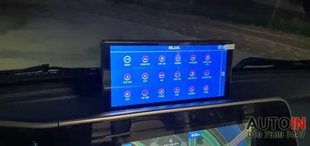 i♥오토인 타타대우 더쎈 레인보우 썬팅 + 4채널 DVR 블랙박스 마스터뷰 터치 장착