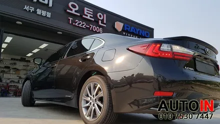 [렉서스 ES300H] 워크인스위치 레이노S9 VKOOL PDI 아이나비 QXD950 블랙박스 생활보호PPF 시공 - I♥오토인