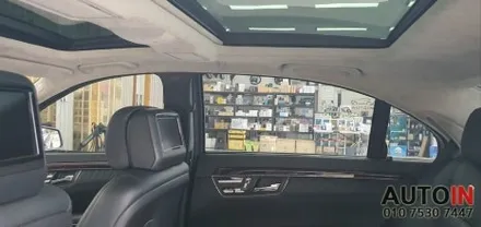 i♥오토인 2010 벤츠 S600 W221 내차만들기 프로젝트1 / 브이쿨K 썬팅 + 트렁크 매트 장착 외