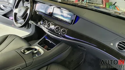 i♥오토인 2015 벤츠 S500 카블릿 M2C 200A (안드로이드 셋탑박스) 장착