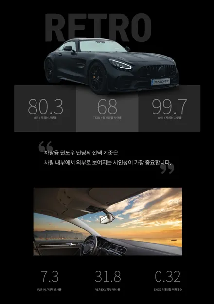 i♥오토인 포터II 마스터뷰360AI 4채널 DVR 시스템 / 가성비 좋은 썬팅 어보브 레트로 제품 시공 추천