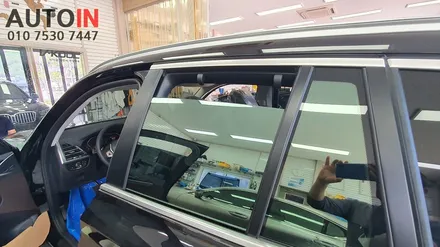 i♥오토인 BMW X3 브이쿨 K 썬팅 + 하이패스 장착 작업