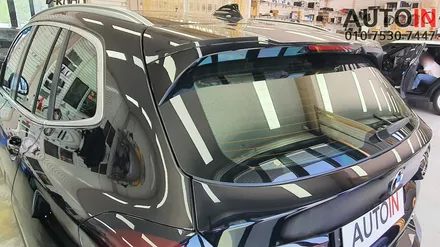i♥오토인 BMW X3 브이쿨 K 썬팅 + 하이패스 장착 작업