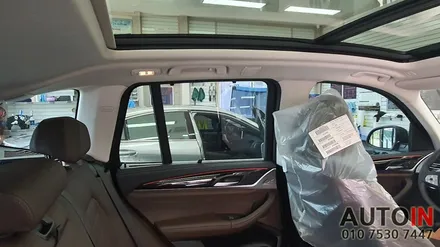 i♥오토인 BMW X3 브이쿨 K 썬팅 + 하이패스 장착 작업