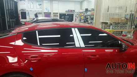 i♥오토인 2020 KIA 스팅어 (Stinger) 레이노 팬텀 S9 썬팅 틴팅 대전 썬팅 전문점