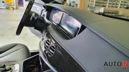 i♥오토인 2015 벤츠 S500 카블릿 M2C 200A (안드로이드 셋탑박스) 장착