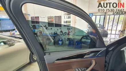 i♥오토인 BMW X3 브이쿨 K 썬팅 + 하이패스 장착 작업