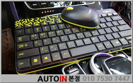 i♥오토인 벤츠 350d 안드로이드셋탑 모토로이드 장착