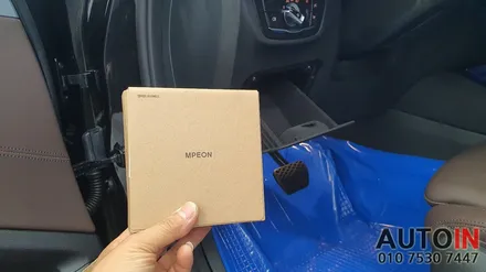 i♥오토인 BMW X3 브이쿨 K 썬팅 + 하이패스 장착 작업