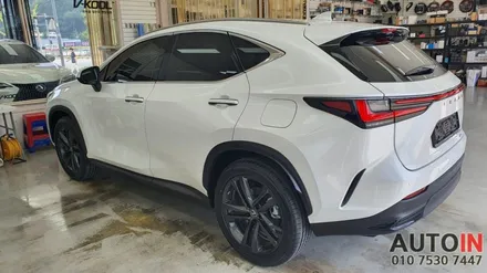 i♥오토인 렉서스 NX350h 프리미엄 신차 패키지 / 레인보우 i90 Black 썬팅 + PPF 2종 + 신형 번호판+ 신차 유리막