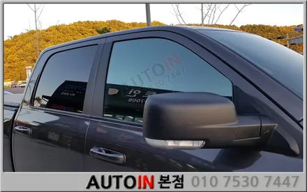 i♥오토인 닷지 램 브이쿨썬팅시공 & 블랙박스, 하이패스 장착