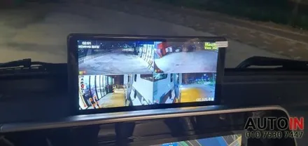 i♥오토인 타타대우 더쎈 레인보우 썬팅 + 4채널 DVR 블랙박스 마스터뷰 터치 장착