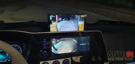 i♥오토인 타타대우 더쎈 레인보우 썬팅 + 4채널 DVR 블랙박스 마스터뷰 터치 장착