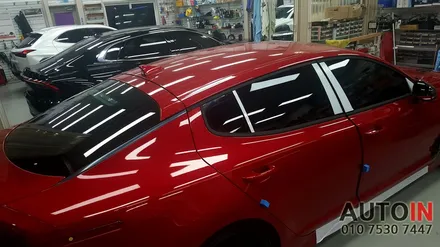 i♥오토인 2020 KIA 스팅어 (Stinger) 레이노 팬텀 S9 썬팅 틴팅 대전 썬팅 전문점