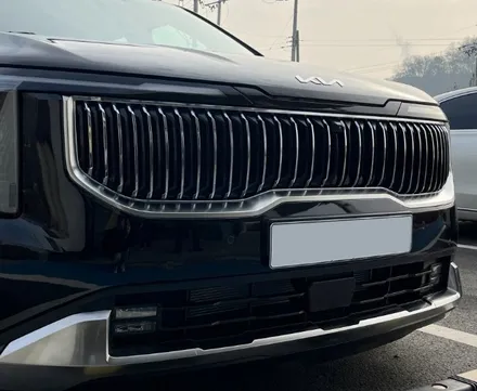부산 카니발 세로 그릴 튜닝 하이 퀄리티 버티컬 라디에이터 그릴 시공 / 부산, 기장