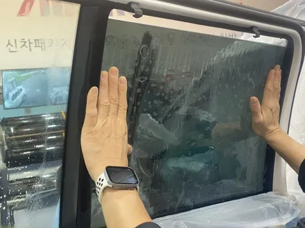 부산 신형 싼타페 썬팅은 바로 요기YO ! / 부산, 기장