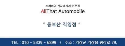 올댓부산 카니발 블루 신차패키지 썬팅 신차검수까지 올댓동부산 에서 / 부산, 기장