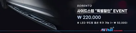 올댓 부산 신차패키지 전문점 쏘렌토MQ4 신차검수진행 / 부산, 기장