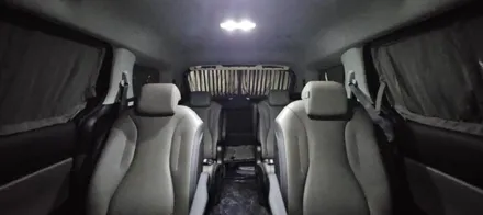 부산 카니발 커튼 튜닝 추천 카니발 맞춤 제작 뛰어난 일체감 한여름 필수품 / 부산, 기장
