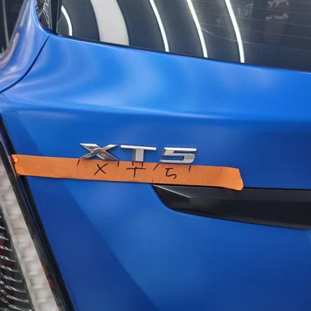 캐딜락 XT5 미드나잇 퍼플 3 타이니봇 랩핑 - 평택랩핑 / 경기 평택