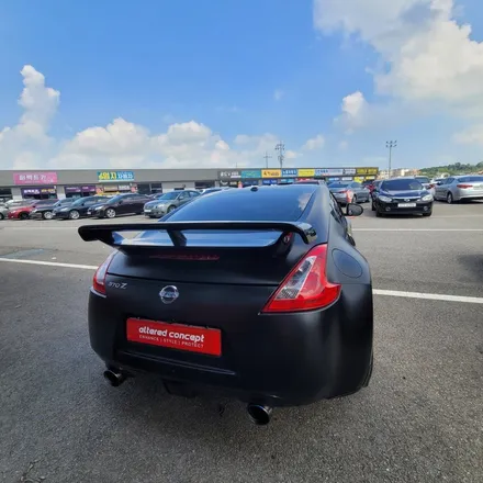 370Z 사틴블랙 전체랩핑 | 평택미군기지 험프리스 | 평택랩핑 / 경기 평택