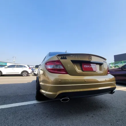 [전체랩핑] W204 C300 메탈릭 골드, 2주동안 방치될수밖에 없었던 이유 - 평택랩핑 / 평택 팽성읍