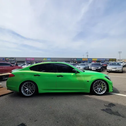 인피니티맛집 M56 타이니봇 스페이스골드 그린 전체랩핑 평택 / 평택, 안성, 오산