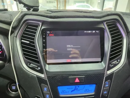 대구 싼타페 DM 안드로이드 올인원 네비 매립 설치